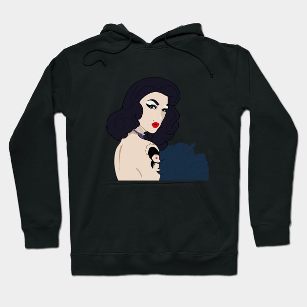 violet ChachKi Hoodie by KaiVerroDesigns